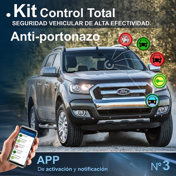 Anti-portonazo, alarma GPS, integradas en GPS Ubicación de Vehículos, con sólo presionar un botón de portonazo, desactiva tu vehículo, incluido en proyectos de Alarmas Comunitarias